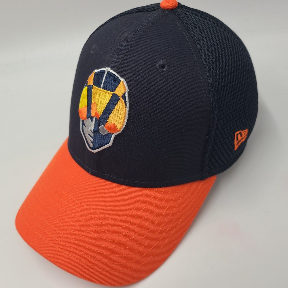 Las Vegas Aviators Hat Fitted S-M Mesh New Era 39Thirty Blue Orange MiLB Men